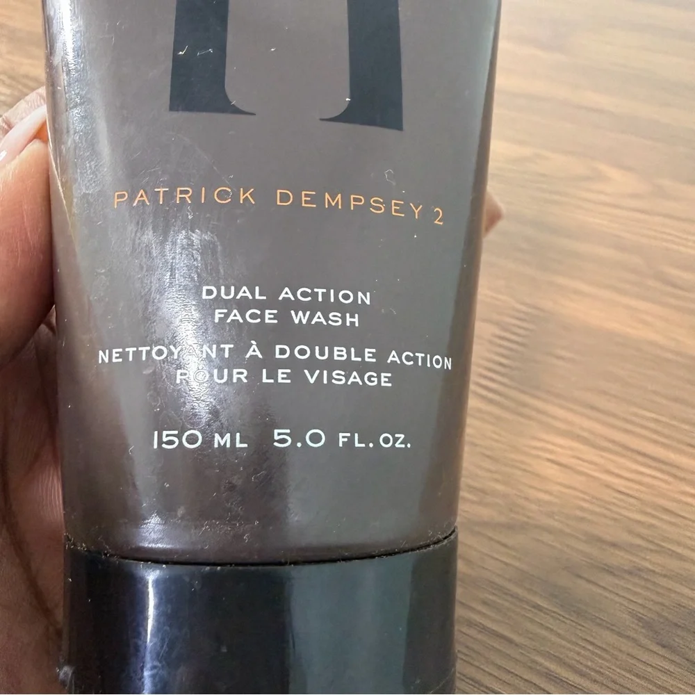 Avon Patrick Dempsey 2 Dual Action Face‎ Wash New